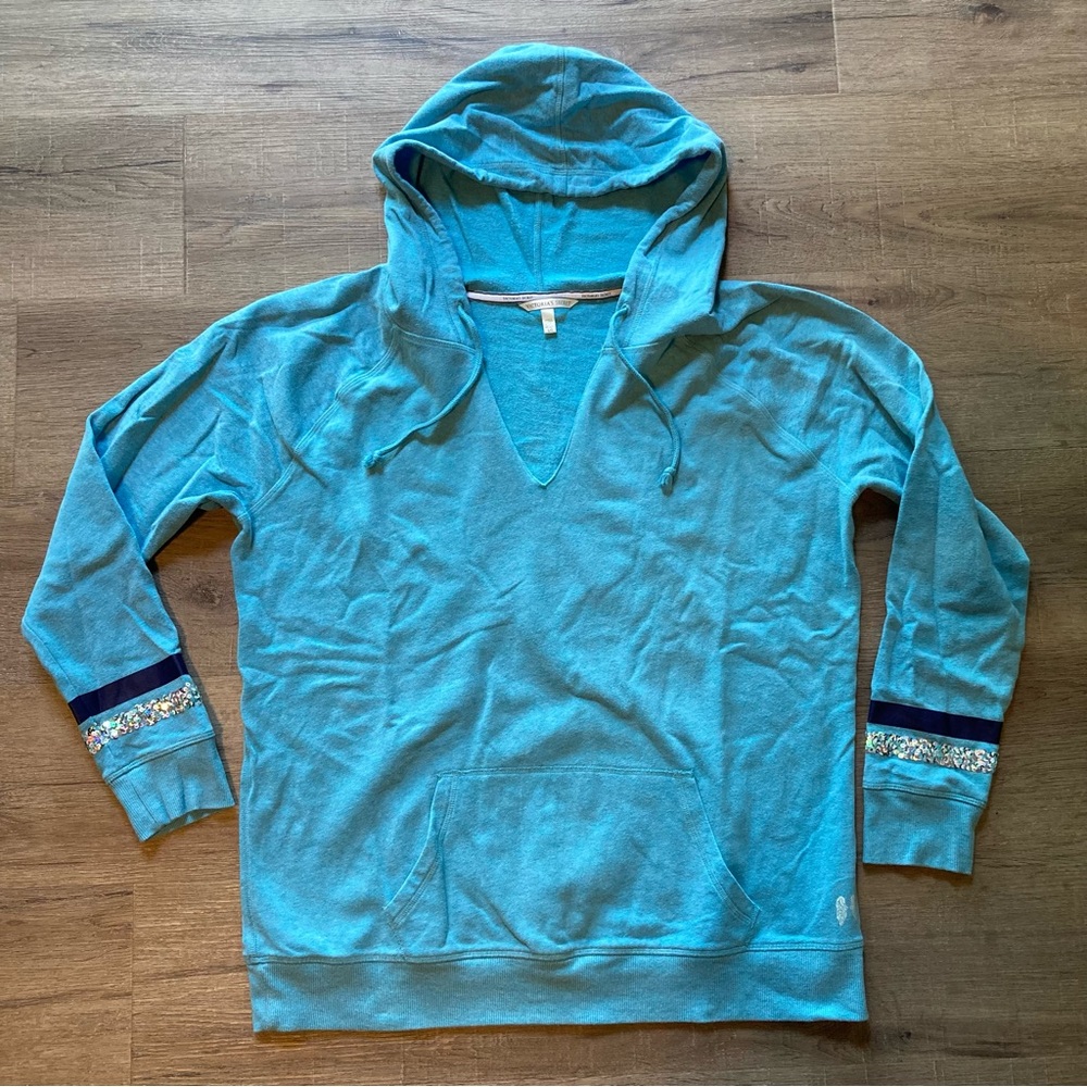 VSX Blue Pullover Hoodie EUC